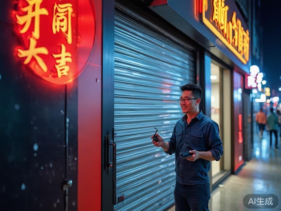 告别店铺安全隐患与噪音烦恼,一扇好卷帘门让你一劳永逸!(图1) 告别店铺安全隐患与噪音烦恼,一扇好卷帘门让你一劳永逸!(图1)